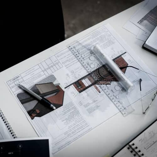 Architect drawings for digital collaboration